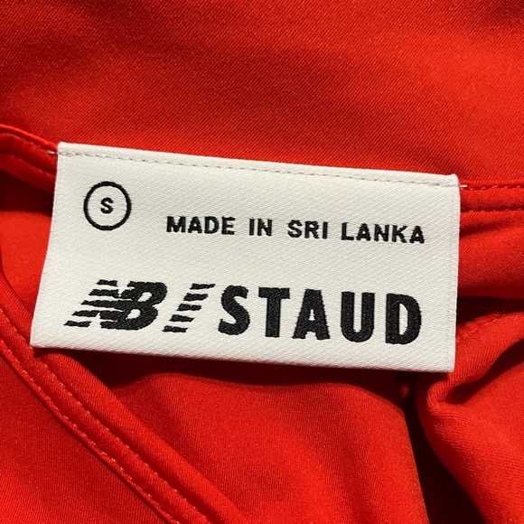 NB x STAUD Red & Pink Asymmetrical Top - Picture 7 of 7